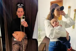Fernanda Paes Leme desabafa sobre mudanças no corpo após a gravidez