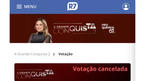 
				
					A Grande Conquista: Sheherazade cancela votação após ‘golpe’ em prova
				
				