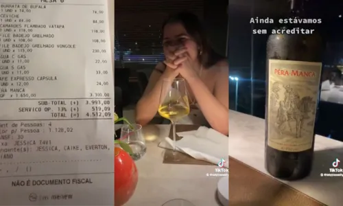 
				
					Amigos que pagaram R$ 3,3 mil em vinhos ganham jantar em restaurante
				
				