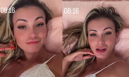 
				
					Andressa Urach revela desejo por Bolsonaro: 'Tiozinho bonitinho'
				
				