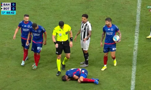 
				
					Bahia x Botafogo: expulsão polêmica de Gregore causa revolta; assista
				
				