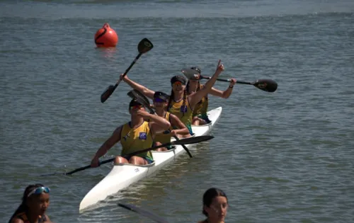 
				
					Baiano Isaquias Queiroz é campeão brasileiro de canoagem de velocidade
				
				