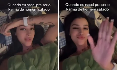 
				
					Bia Miranda manda direta para Gato Preto e PK Delas: 'Karma'
				
				