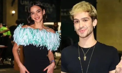 
				
					Bruna Marquezine e João Guilherme são flagrados aos beijos; veja fotos
				
				