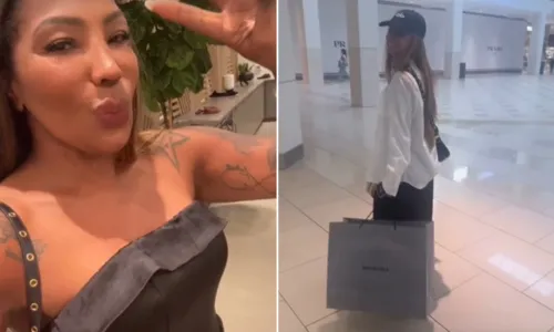 
				
					Brunna Gonçalves faz compras com sogra e manda recado pra Ludmilla
				
				