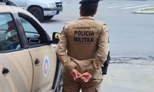 
				
					Policial agride ciclista após ser fechado no trânsito em cidade da BA
				
				