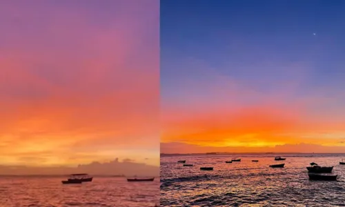 
				
					Céu de Salvador tem 'explosão de cores' e viraliza neste domingo (9)
				
				