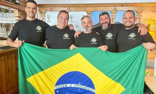 
				
					Chef baiano conquista prêmio em mundial de churrasco na Alemanha
				
				