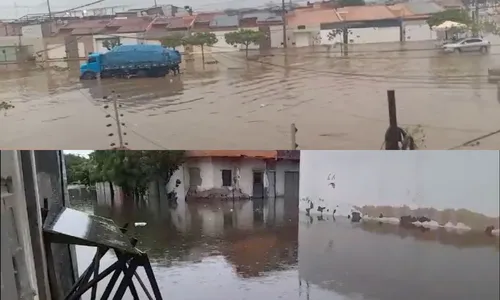 
				
					Chuva em Juazeiro deixa vários bairros alagados nesta sexta-feira (18)
				
				