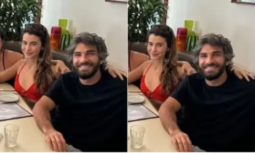 
				
					Hugo Moura passeia com nova namorada após término com Deborah Secco
				
				