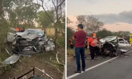 
				
					Criança morre após motocicleta pilotada pelo pai bater em carro na BA
				
				