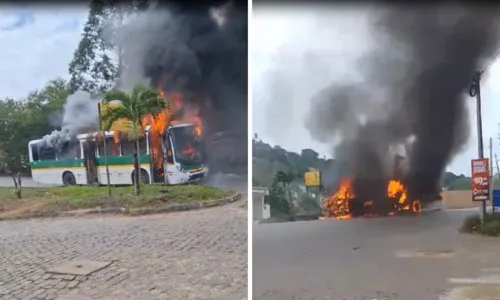 
				
					Criminosos incendeiam ônibus em Itamaraju; empresa suspende as linhas
				
				