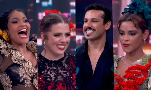 
				
					'Dança dos famosos': favorita leva queda e é eliminada na semifinal
				
				