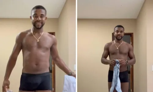 
				
					Davi, do ‘BBB 24’, surge de cueca e volume chama atenção: ‘Varão’
				
				