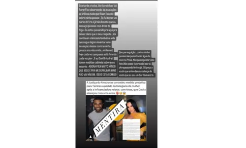  Entenda o que deve acontecer com Davi após processo de Tamires Assis 