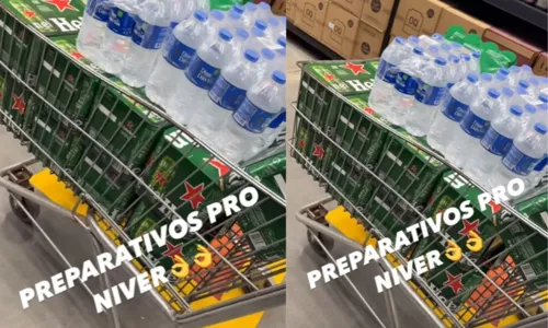 
				
					Davi vai às compras e mostra preparativos para festa de aniversário
				
				