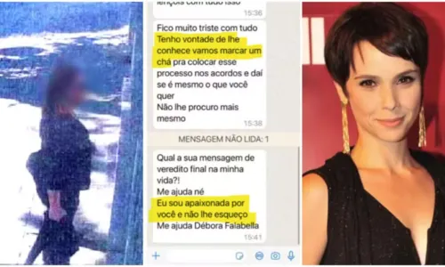 
				
					Débora Falabella tem história com stalker de Recife; mulher foi presa
				
				