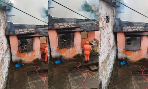 
				
					Duas crianças morrem carbonizadas após casa pegar fogo em Itabuna
				
				