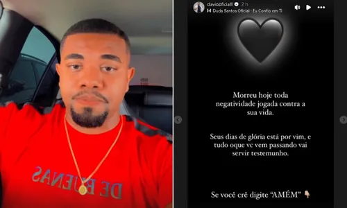 
				
					Ex-BBB Davi Brito desabafa após indireta de Mani Reggo: 'Negatividade'
				
				