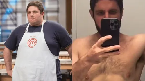 
				
					Ex-Masterchef exibe antes e depois após perder 83 kg: 'Sem cirurgia'
				
				