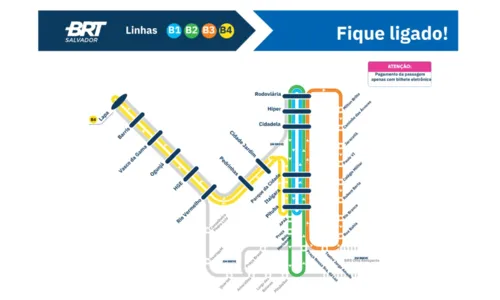  Expansão do BRT pode mudar linhas de ônibus em Salvador 