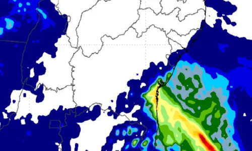 
				
					Frente fria chega em Itabuna com 40 mm de chuva até quinta-feira (17)
				
				