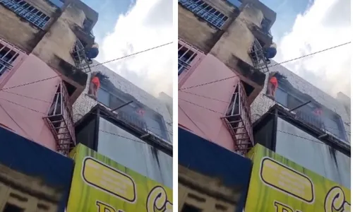 
				
					Funcionários de restaurante ficam feridos durante incêndio na Bahia
				
				