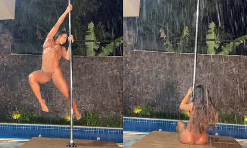 
				
					Gracyanne Barbosa cai ao tentar sensualizar na chuva: 'Nota dó'
				
				