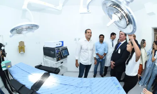 
				
					Hospital do Homem é inaugurado em Salvador com 150 leitos; confira
				
				