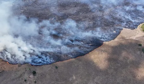 
				
					Incêndio atinge zona rural de Itapetinga e destrói pastagens
				
				