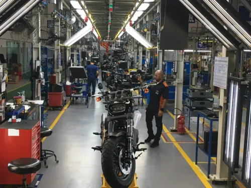 
				
					Indústria produz 160 mil motocicletas e tem o melhor maio em 13 anos
				
				