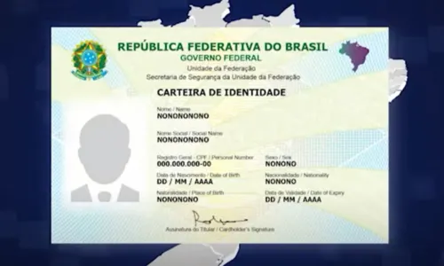 
				
					Início da emissão das novas Carteiras de Identidade é prorrogado na BA
				
				