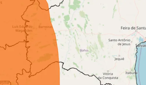 
				
					Inmet alerta para chuvas intensas no oeste da Bahia e São Francisco
				
				