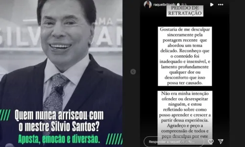 
				
					Irmã de Davi, do 'BBB 24', se explica após 'publi' com Silvio Santos
				
				