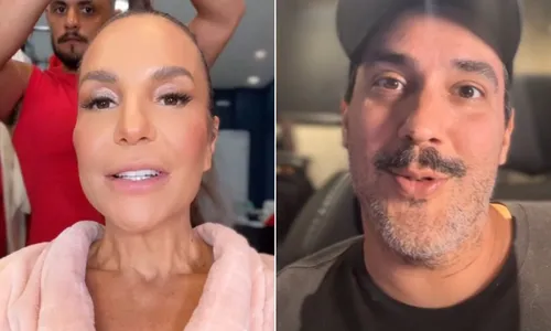 
				
					Ivete Sangalo se derrete por André Marques em homenagem de aniversário
				
				