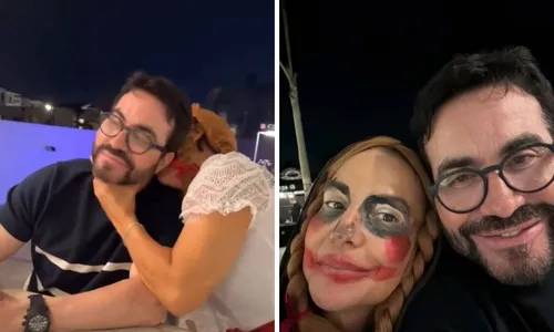 
				
					Ivete Sangalo se fantasia de 'Anabelle' em festa com Pe. Fábio de Melo
				
				