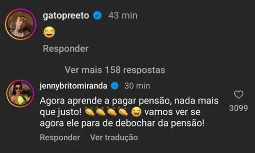 
				
					Gato Preto debocha de pedido de prisão e manda indireta
				
				