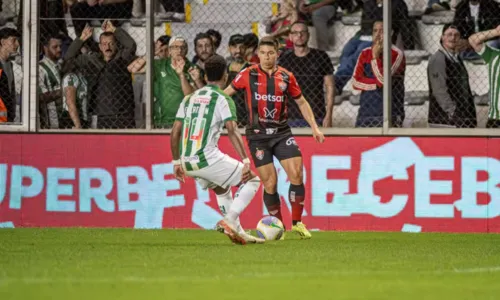 
				
					Juventude empata com Vitória e time baiano segue no Z4 do Brasileirão
				
				