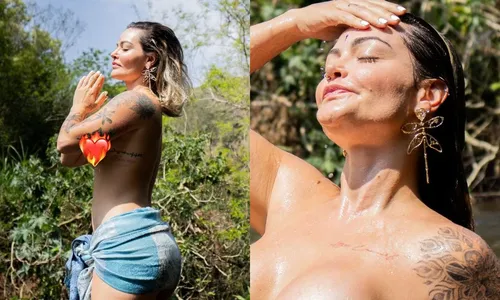 
				
					Laura Keller tira a roupa em retiro de yoga e enlouquece fãs; FOTOS
				
				