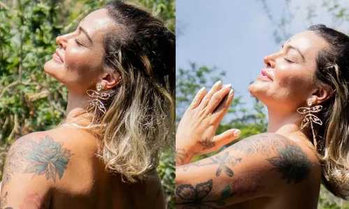 
				
					Laura Keller tira a roupa em retiro de yoga e enlouquece fãs; FOTOS
				
				