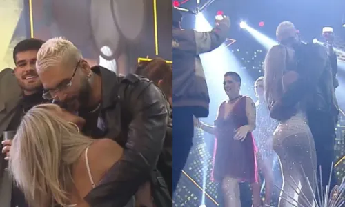 
				
					Liziane assume romance com ex-aliado de 'A Grande Conquista' em festa
				
				