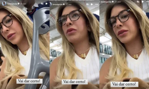 
				
					Lore Improta surge em cadeira de rodas em aeroporto: ‘Bicho pegando’
				
				