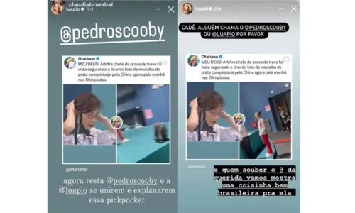 
				
					Luana Piovani ignora brigas com Pedro Scooby e pede ajuda ao surfista
				
				