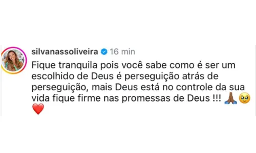 
				
					Mãe de Ludmilla defende Deolane: ‘Perseguição atrás de perseguição’
				
				