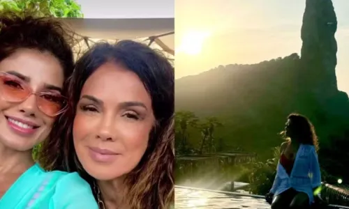 
				
					Mãe de Paula Fernandes choca devido a semelhança com filha: 'Irmãs?'
				
				