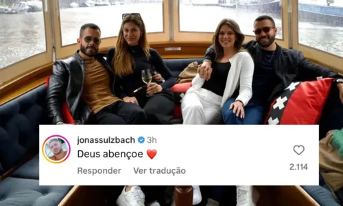 
				
					Mari Gonzalez posta álbum e exibe foto rara com filho de Bell Marques
				
				