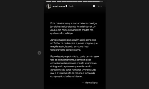 
				
					Ex do namorado de Marina Sena debocha após polêmica com a cantora
				
				