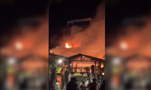 
				
					Morro de São Paulo: incêndio destrói restaurante e assusta moradores
				
				