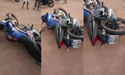 
					Amigos de homem que morreu atingido por linha de pipa protestam na BA
				
				