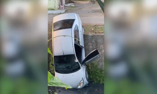 
				
					Motorista cai em canal e abandona carro em Itabuna
				
				